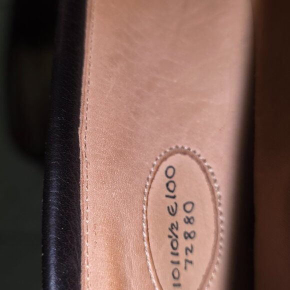 Made in UK Edward Green Men's dark brown suede unlined loafer(Size UK10.5) - Picture 4 of 9